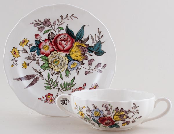 Soup Cup and Saucer c1950s